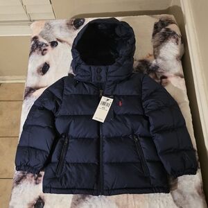 Polo by Ralph Lauren Dark Blue Hooded Jacket